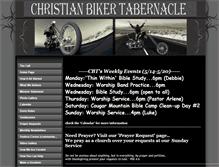 Tablet Screenshot of christianbikertabernacle.org